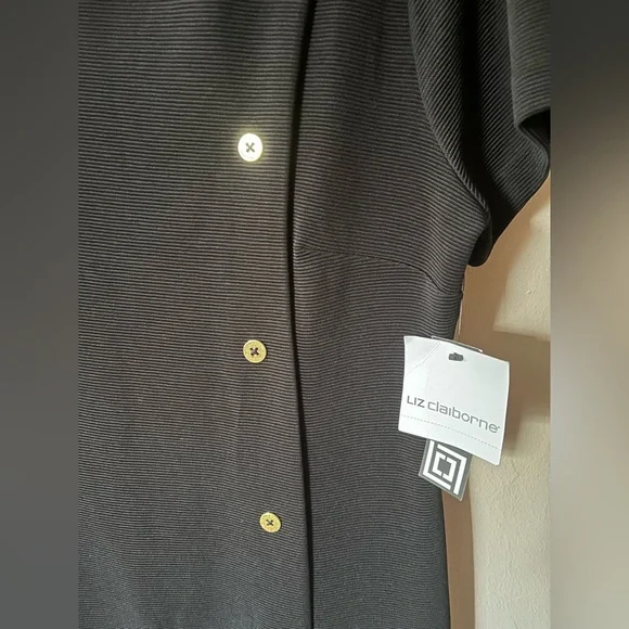 Liz Claiborne Black Dress - Picture 2 of 5